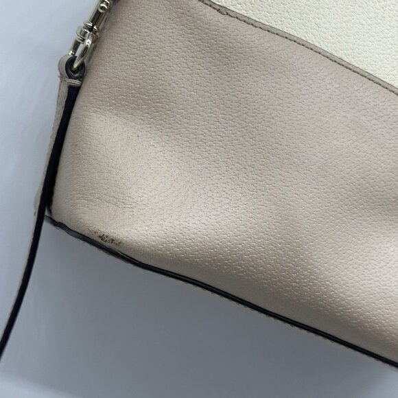 Kate Spade Grove Street Carli Leather Satchel Bag w/Jackson Wristlet Wallet FLAW - Picture 3 of 16